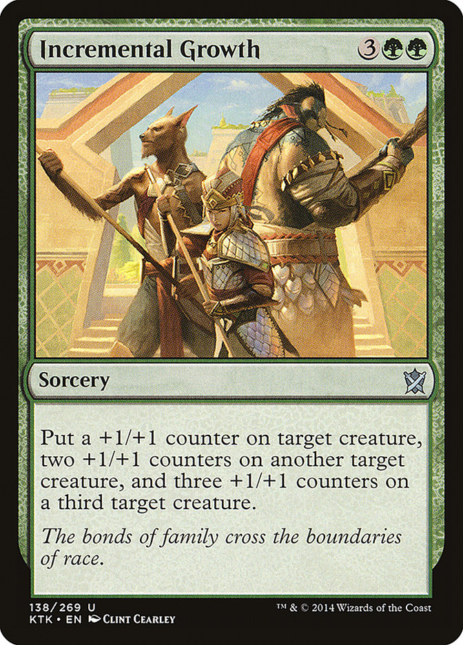 Incremental Growth [Khans of Tarkir] | Card Citadel