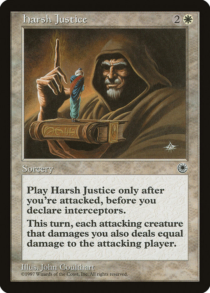 Harsh Justice [Portal] | Card Citadel