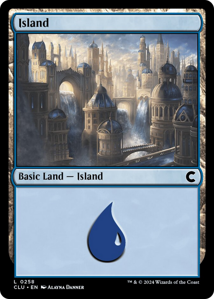 Island (0258) [Ravnica: Clue Edition] | Card Citadel