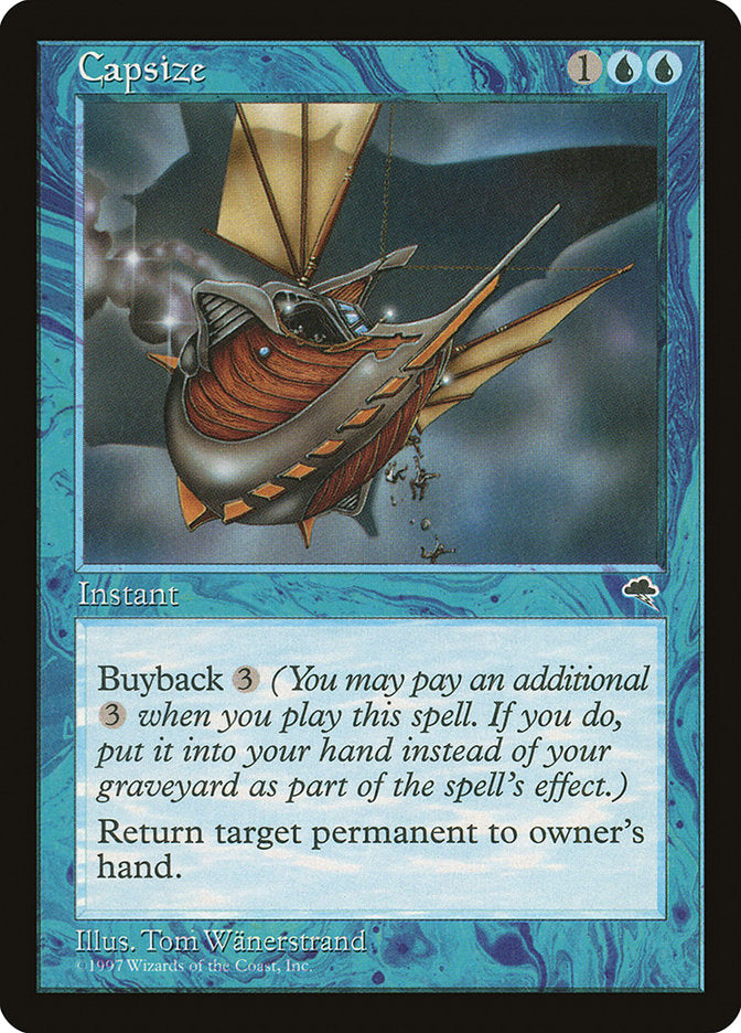 Capsize [Tempest] | Card Citadel