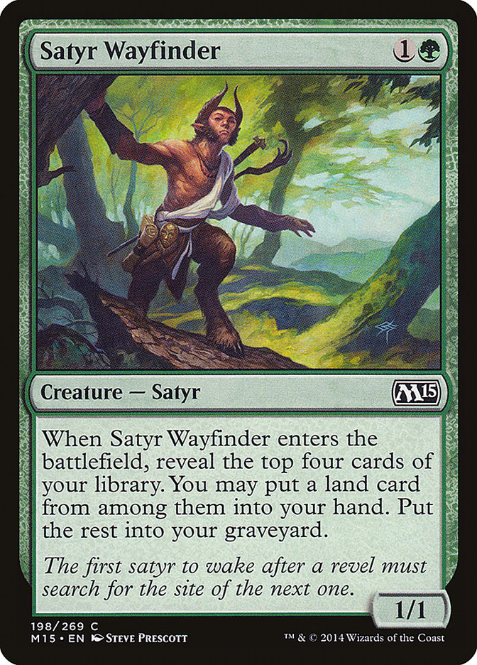 Satyr Wayfinder [Magic 2015] | Card Citadel