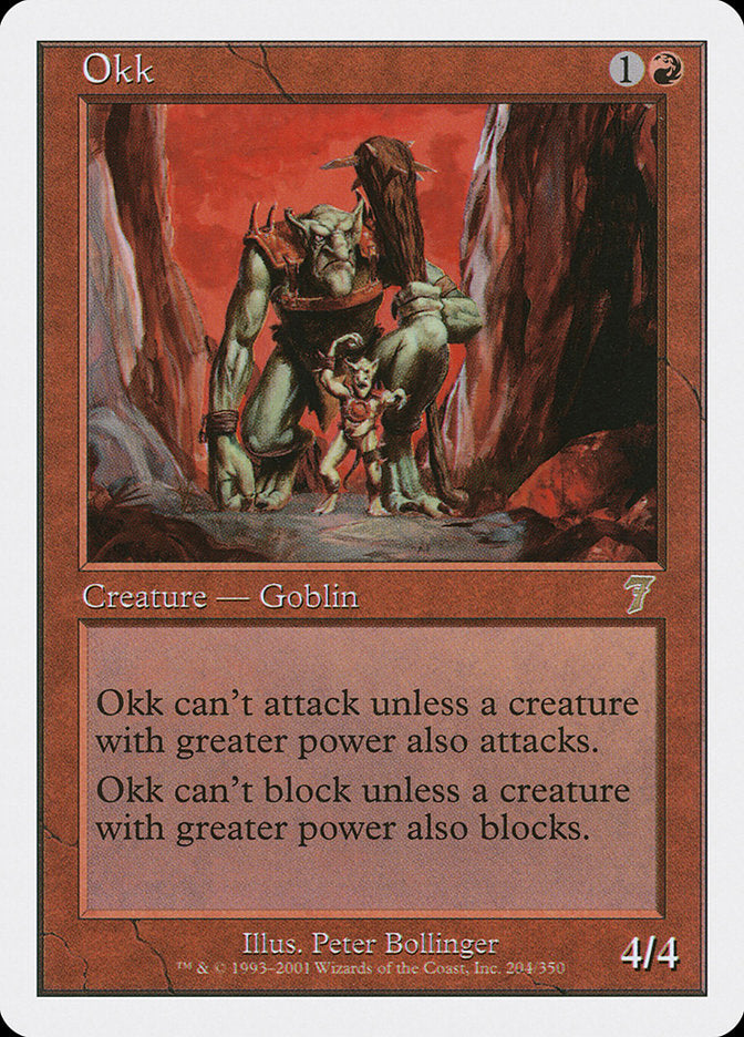 Okk [Seventh Edition] | Card Citadel