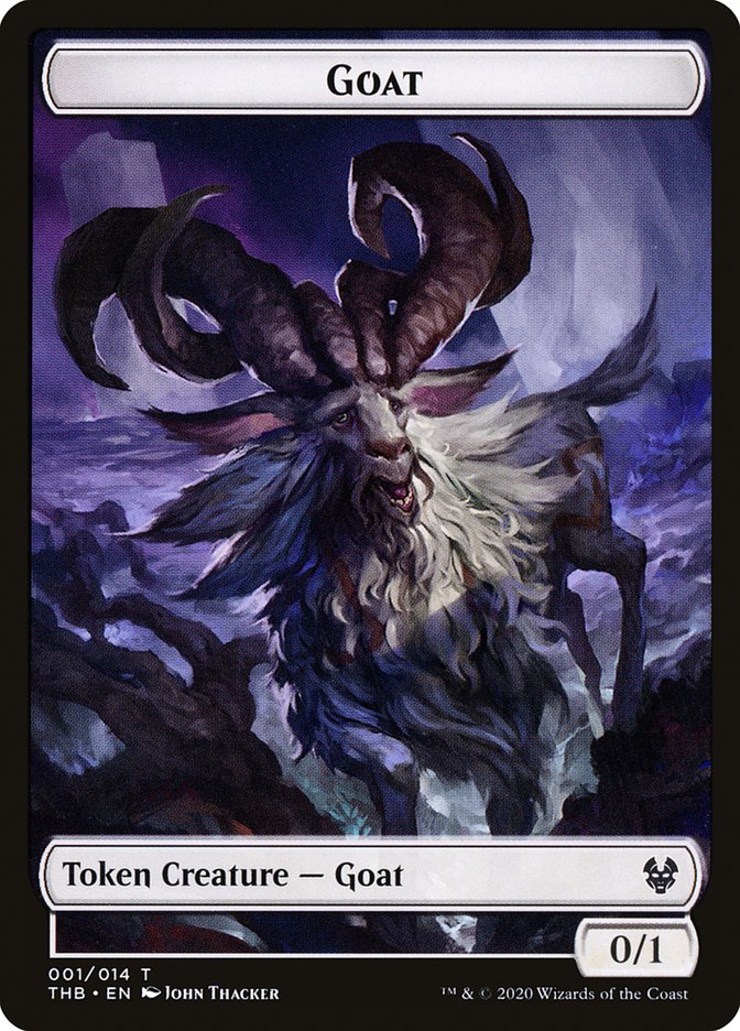 Goat Token [Theros Beyond Death] | Card Citadel