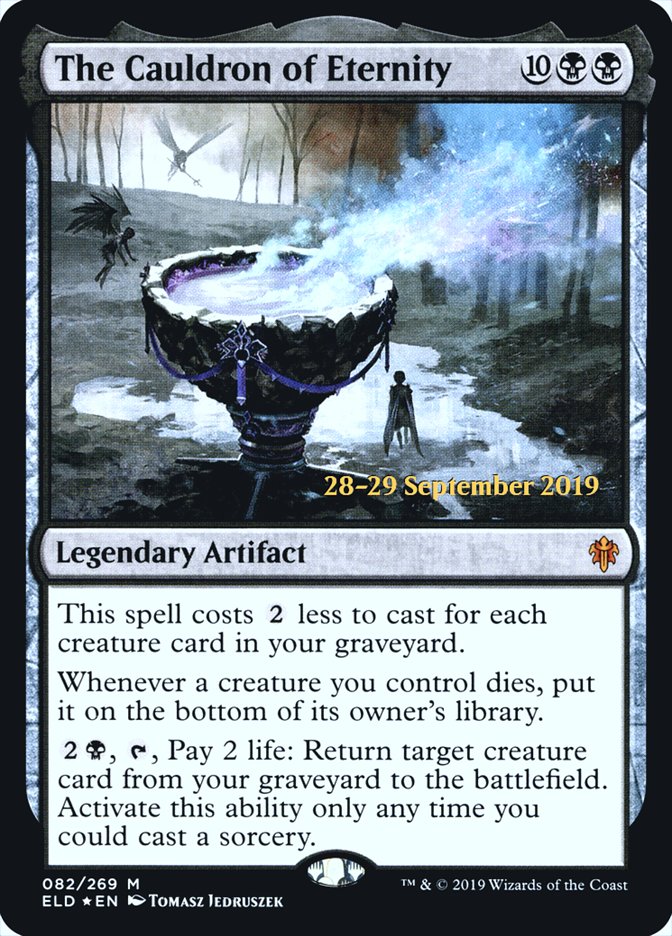 The Cauldron of Eternity  [Throne of Eldraine Prerelease Promos] | Card Citadel