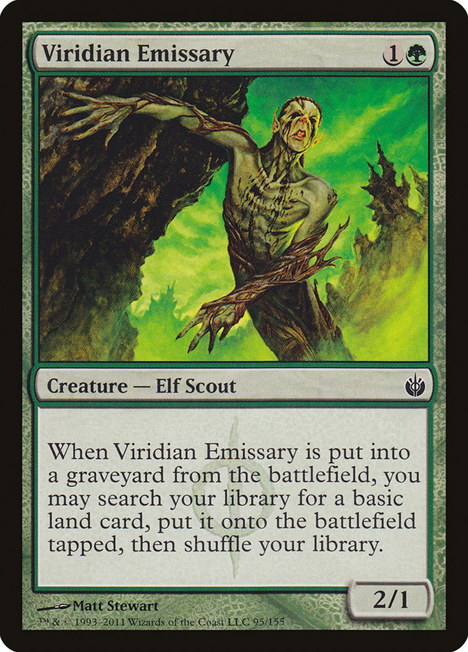 Viridian Emissary [Mirrodin Besieged] | Card Citadel
