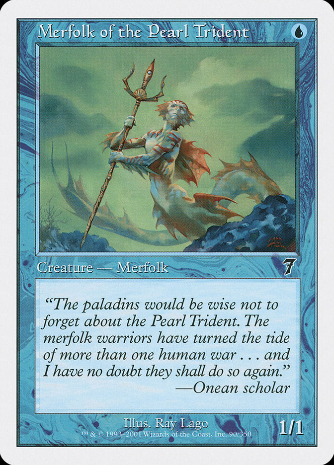 Merfolk of the Pearl Trident [Seventh Edition] | Card Citadel