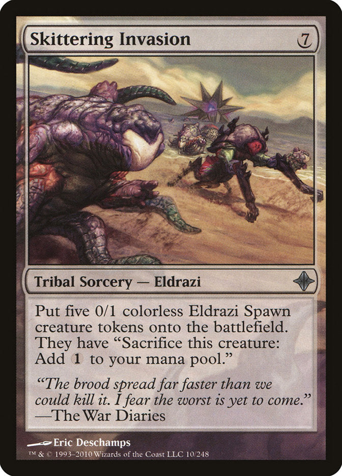 Skittering Invasion [Rise of the Eldrazi] | Card Citadel