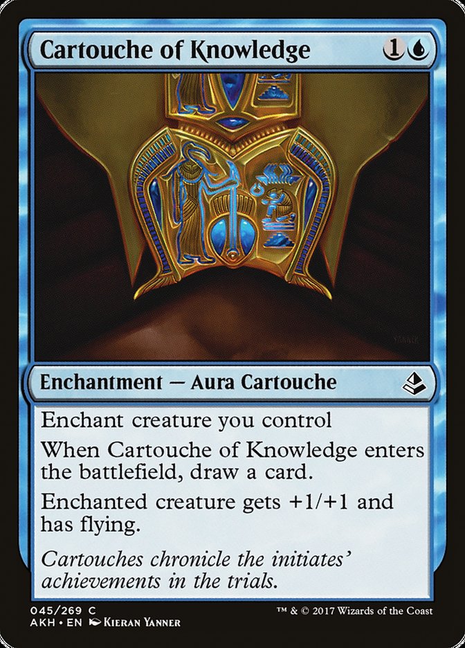 Cartouche of Knowledge [Amonkhet] | Card Citadel