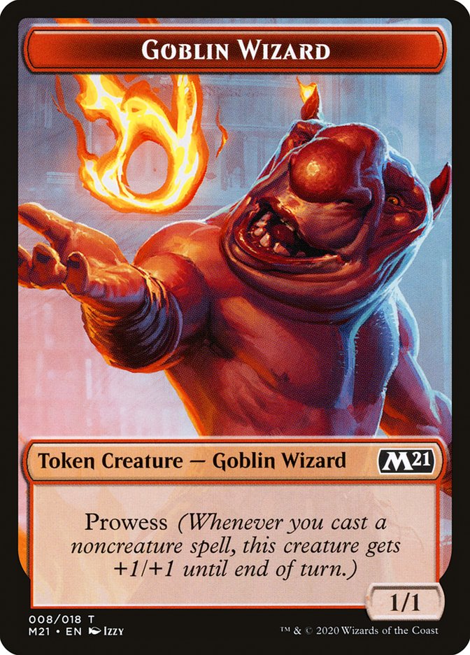 Goblin Wizard Token [Core Set 2021] | Card Citadel