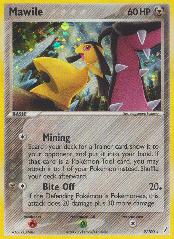 Mawile (9/100) [EX: Crystal Guardians] | Card Citadel