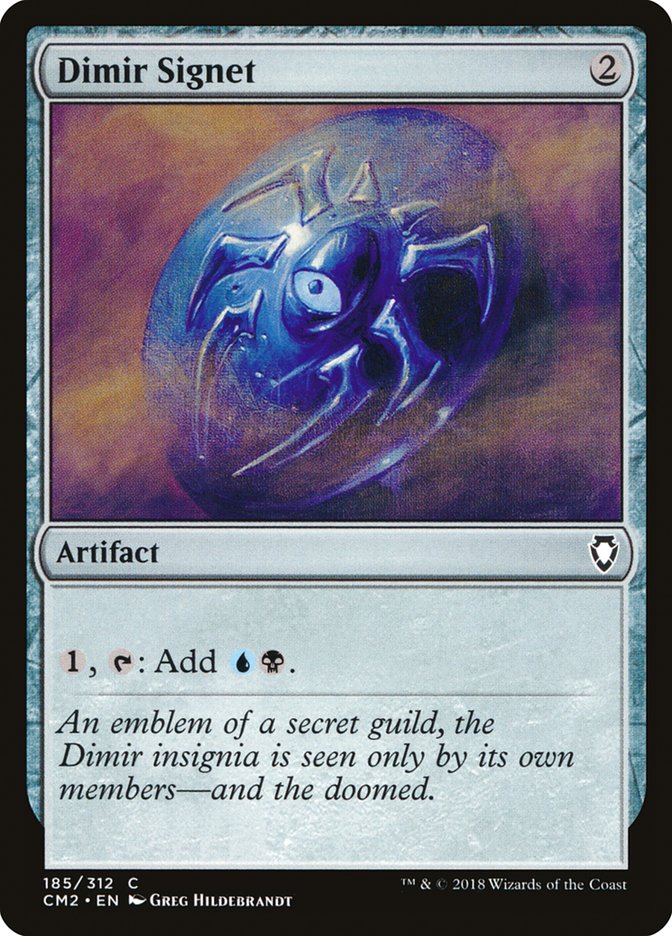 Dimir Signet [Commander Anthology Volume II] | Card Citadel