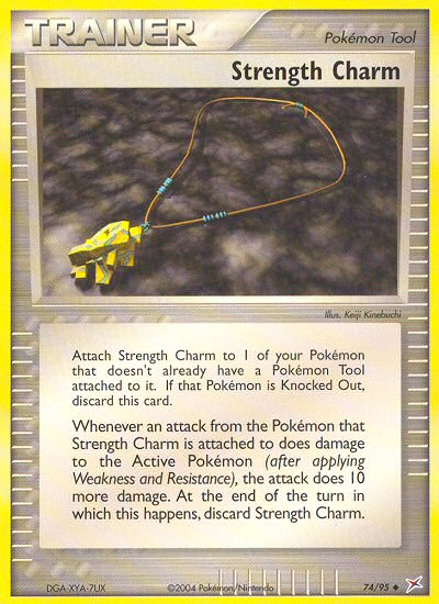 Strength Charm (74/95) [EX: Team Magma vs Team Aqua] | Card Citadel
