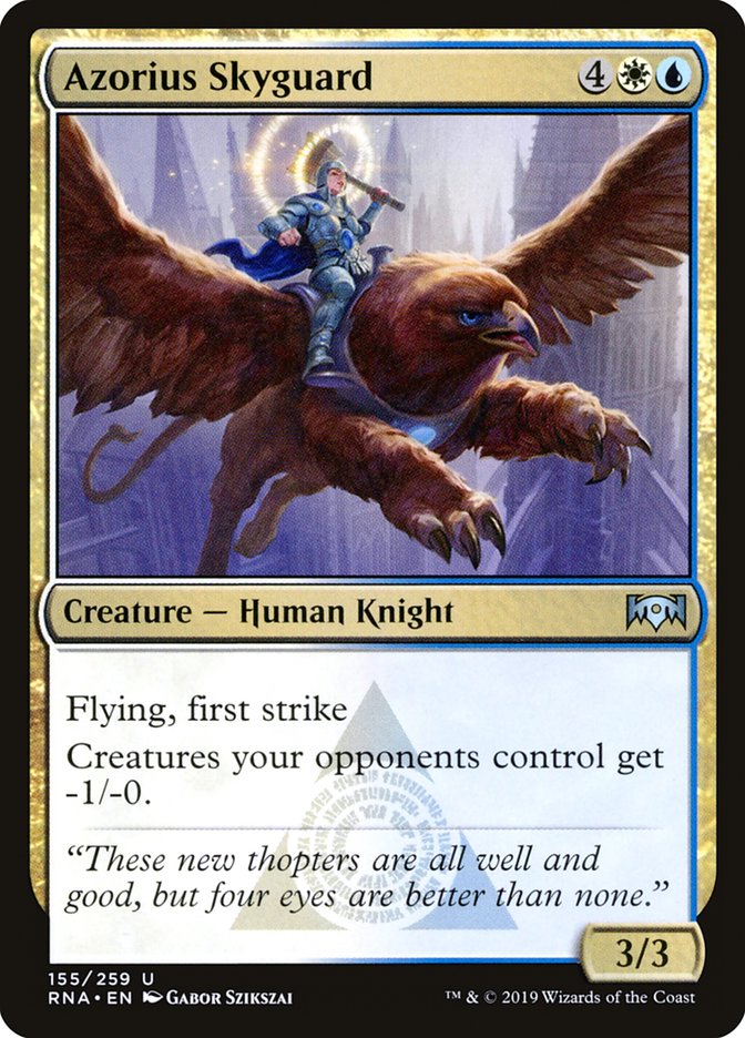 Azorius Skyguard [Ravnica Allegiance] | Card Citadel