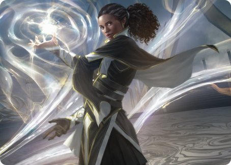 Clever Lumimancer Art Card [Strixhaven: School of Mages Art Series] | Card Citadel