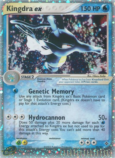 Kingdra ex (92/97) [EX: Dragon] | Card Citadel