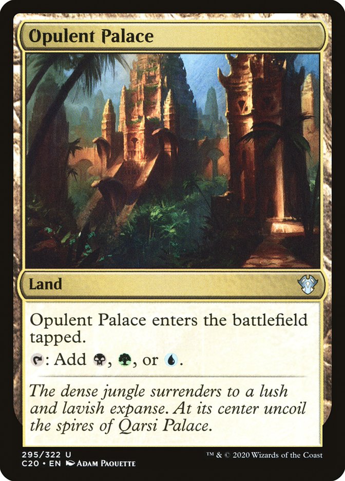 Opulent Palace [Commander 2020] | Card Citadel