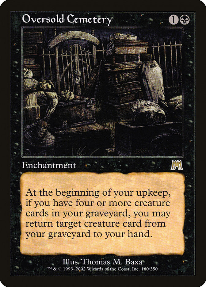 Oversold Cemetery [Onslaught] | Card Citadel