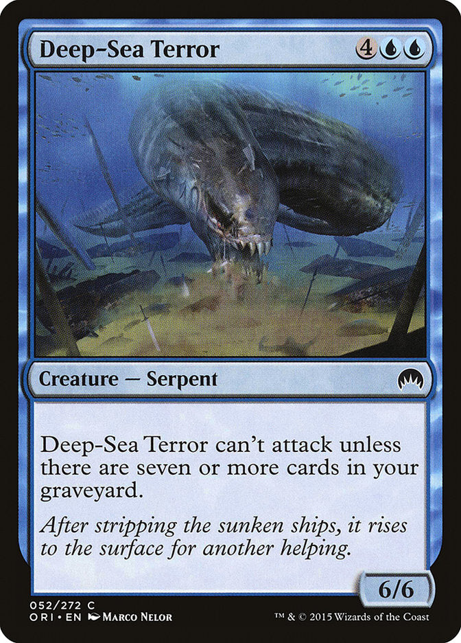 Deep-Sea Terror [Magic Origins] | Card Citadel