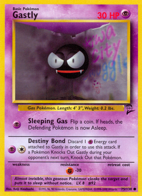 Gastly (75/130) [Base Set 2] | Card Citadel