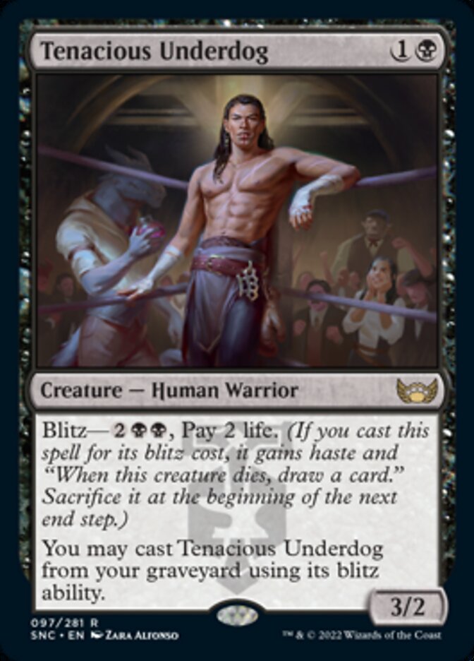 Tenacious Underdog [Streets of New Capenna] | Card Citadel