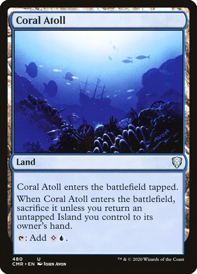 Coral Atoll [Commander Legends] | Card Citadel