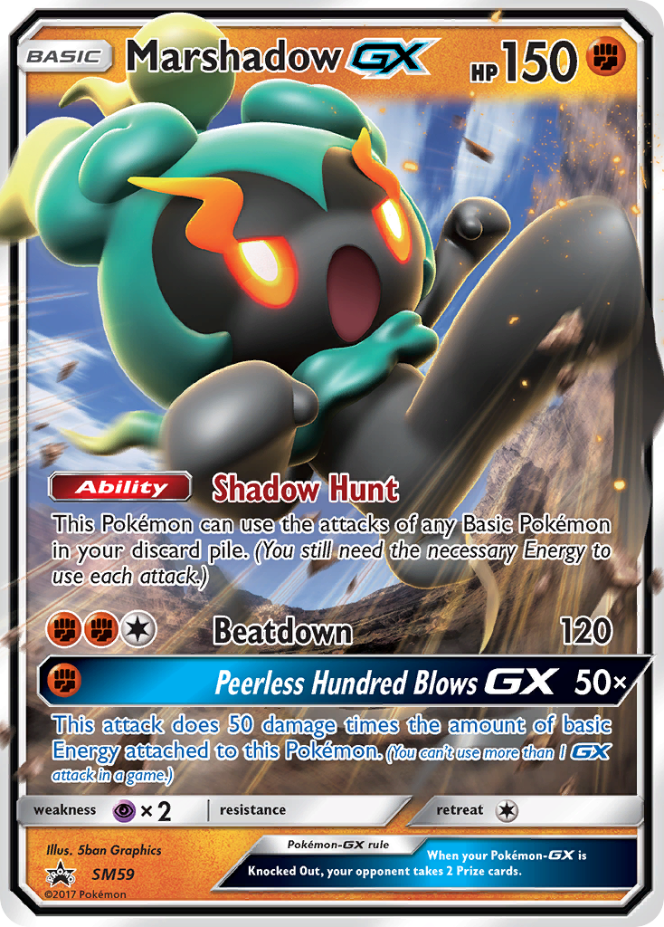 Marshadow GX (SM59) [Sun & Moon: Black Star Promos] | Card Citadel