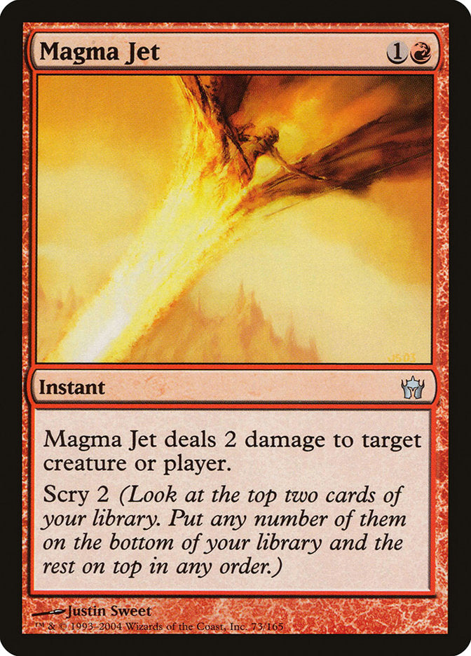 Magma Jet [Fifth Dawn] | Card Citadel