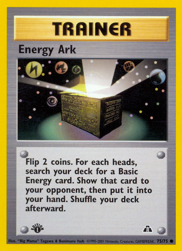 Energy Ark (75/75) [Neo Discovery 1st Edition] | Card Citadel
