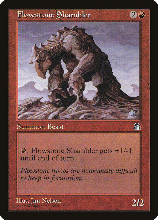 Flowstone Shambler [Stronghold] | Card Citadel