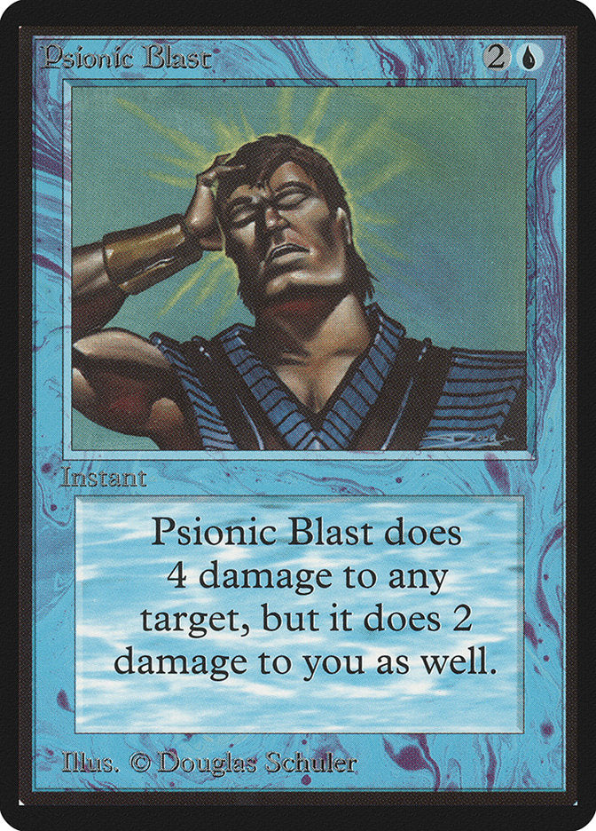 Psionic Blast [Limited Edition Beta] | Card Citadel