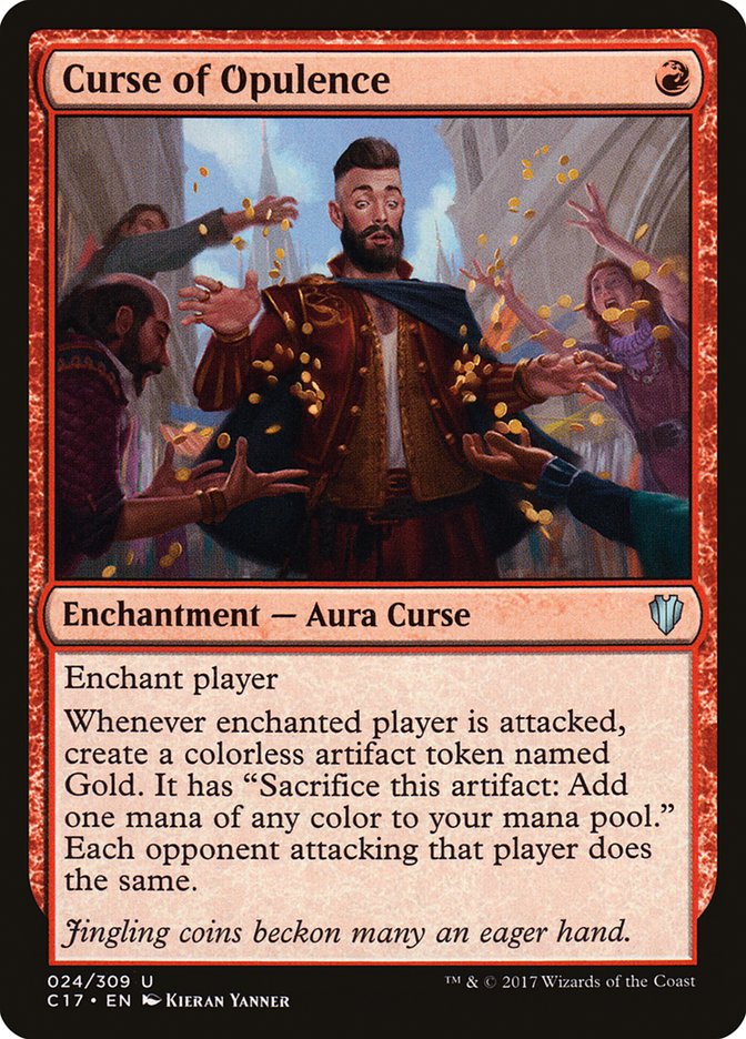 Curse of Opulence [Commander 2017] | Card Citadel