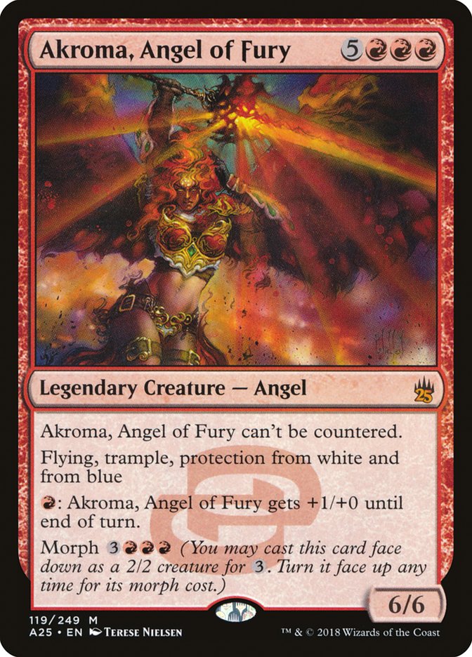 Akroma, Angel of Fury [Masters 25] | Card Citadel