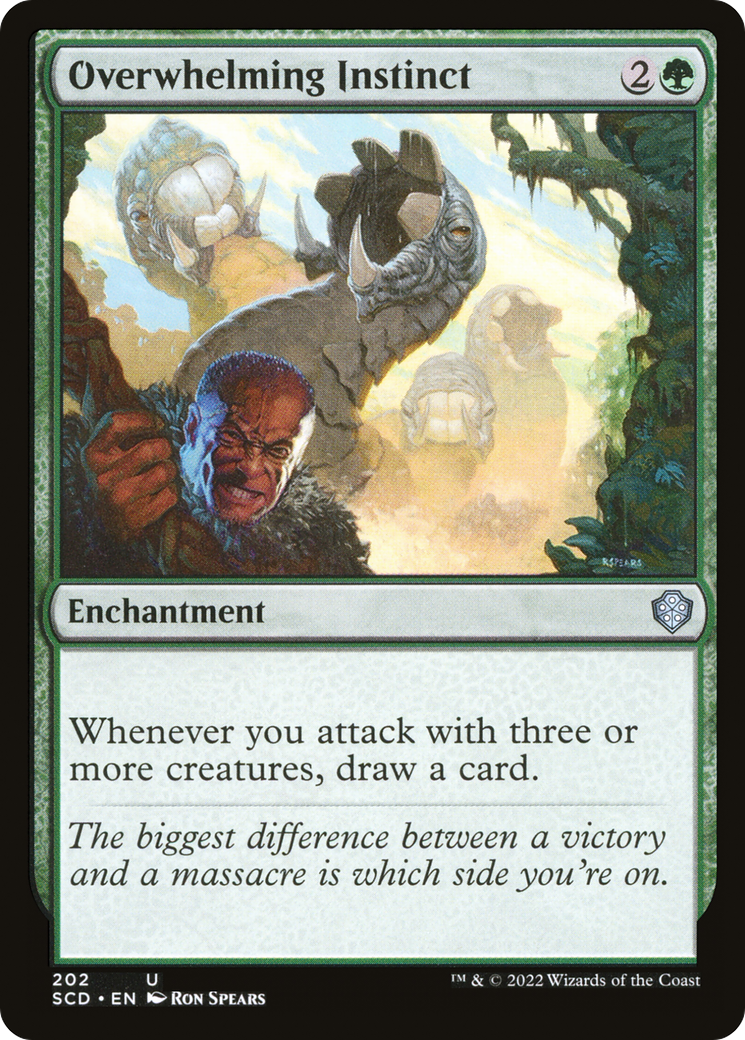 Overwhelming Instinct [Starter Commander Decks] | Card Citadel