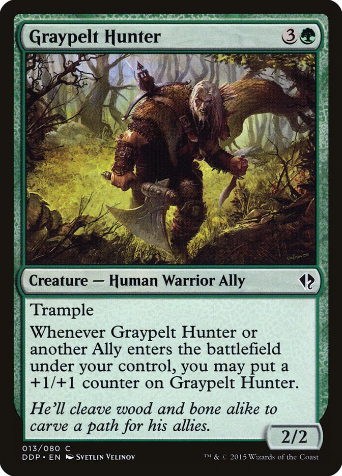 Graypelt Hunter [Duel Decks: Zendikar vs. Eldrazi] | Card Citadel