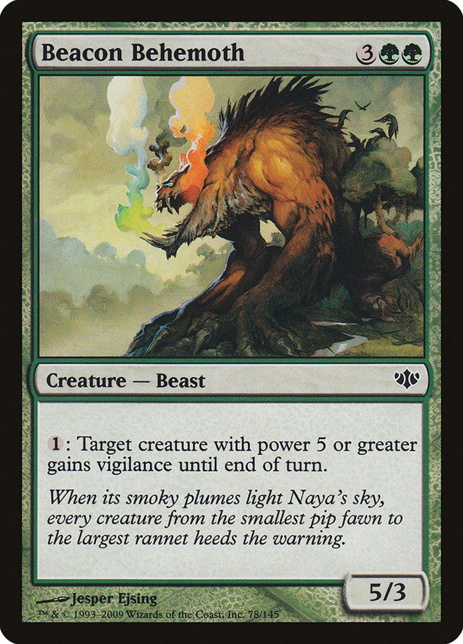 Beacon Behemoth [Conflux] | Card Citadel