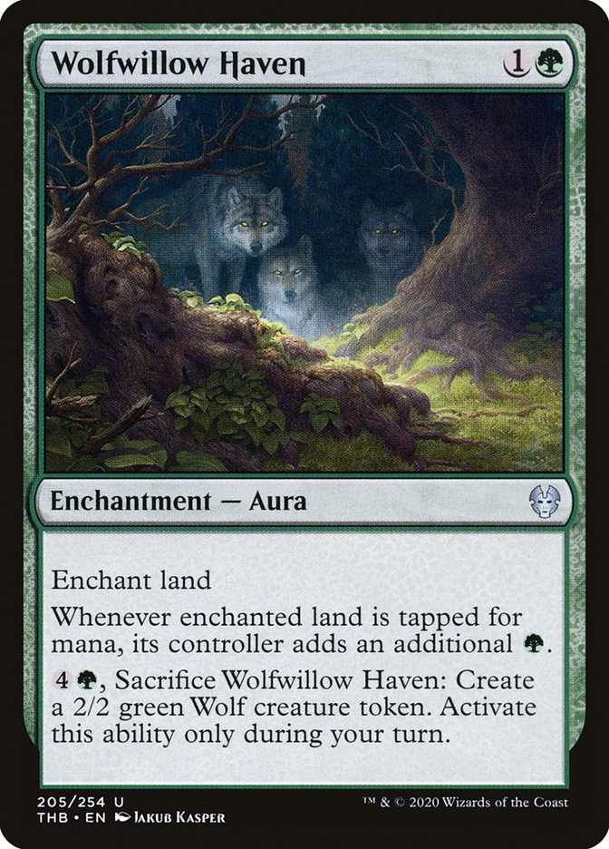 Wolfwillow Haven [Theros Beyond Death] | Card Citadel