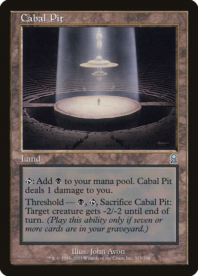 Cabal Pit [Odyssey] | Card Citadel