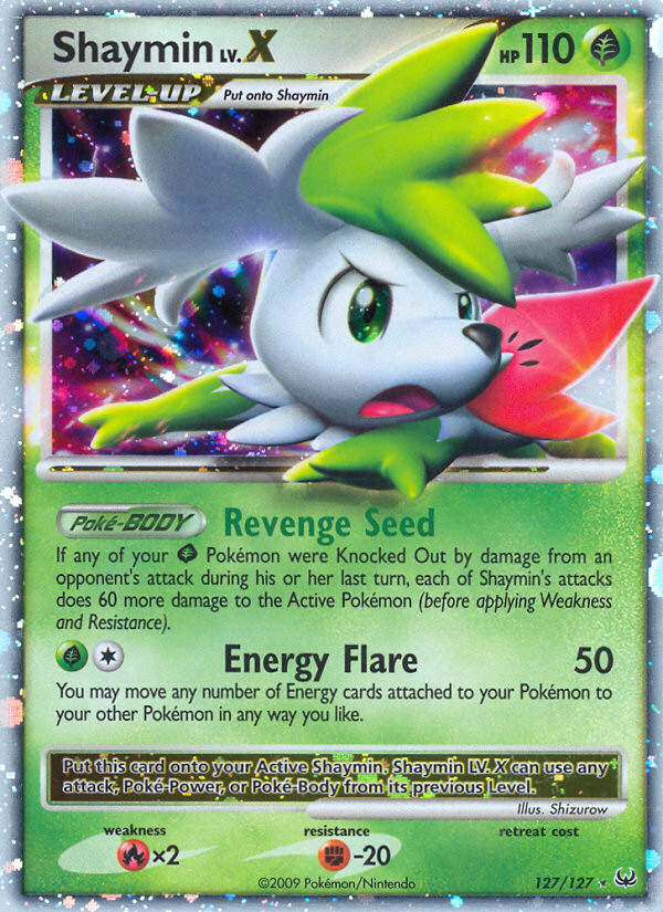 Shaymin LV.X (127/127) [Platinum: Base Set] | Card Citadel