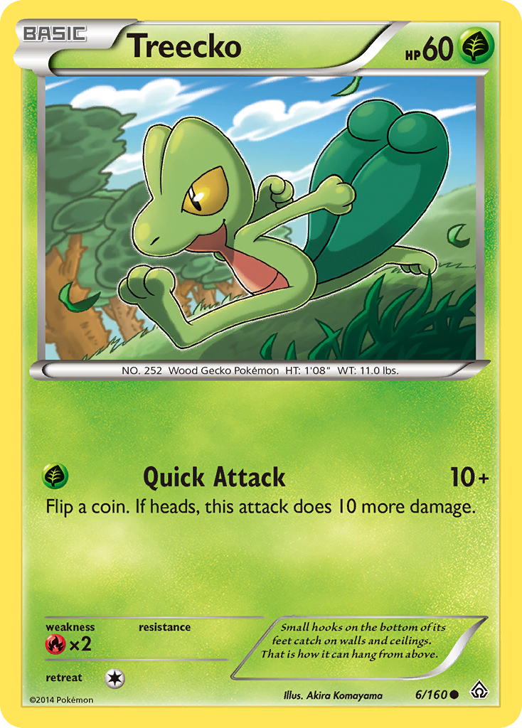 Treecko (6/160) [XY: Primal Clash] | Card Citadel