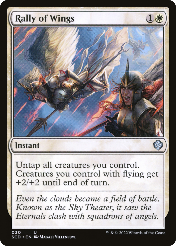 Rally of Wings [Starter Commander Decks] | Card Citadel