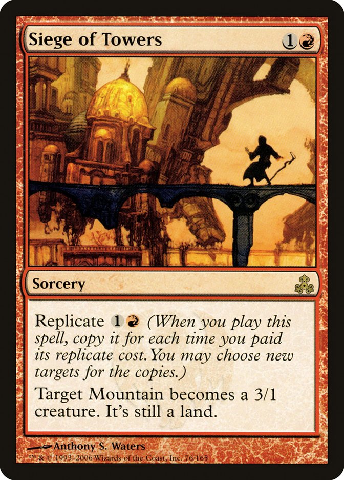 Siege of Towers [Guildpact] | Card Citadel