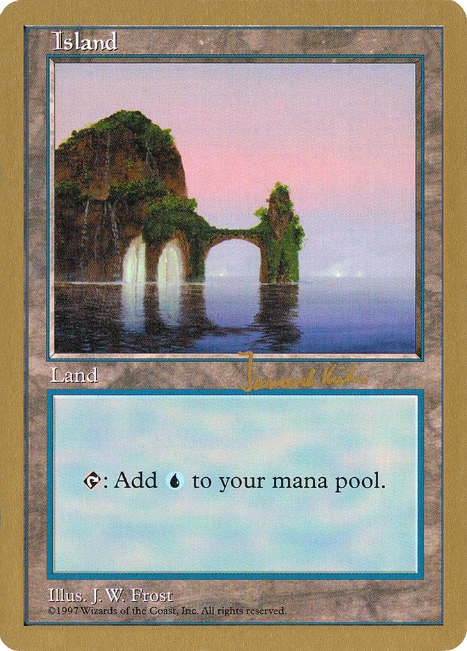 Island (jk434) (Janosch Kuhn) [World Championship Decks 1997] | Card Citadel