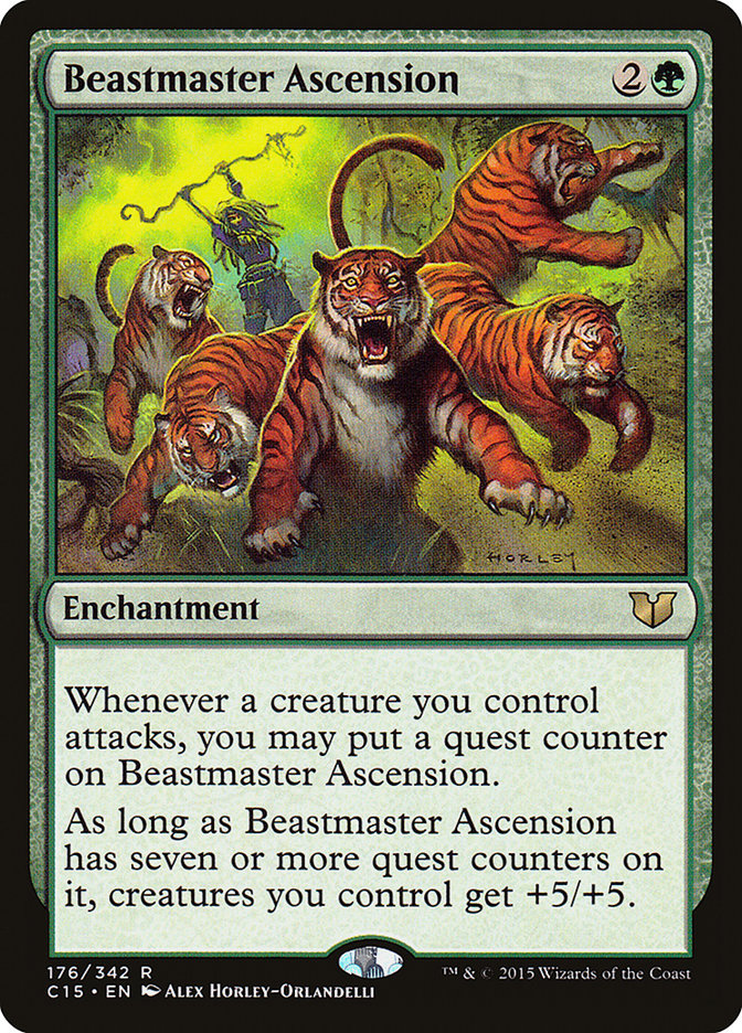 Beastmaster Ascension [Commander 2015] | Card Citadel