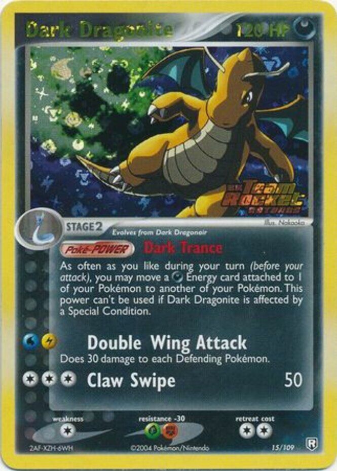 Dark Dragonite (15/109) (Stamped) [EX: Team Rocket Returns] | Card Citadel