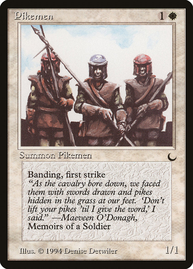 Pikemen [The Dark] | Card Citadel