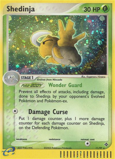 Shedinja (11/97) [EX: Dragon] | Card Citadel