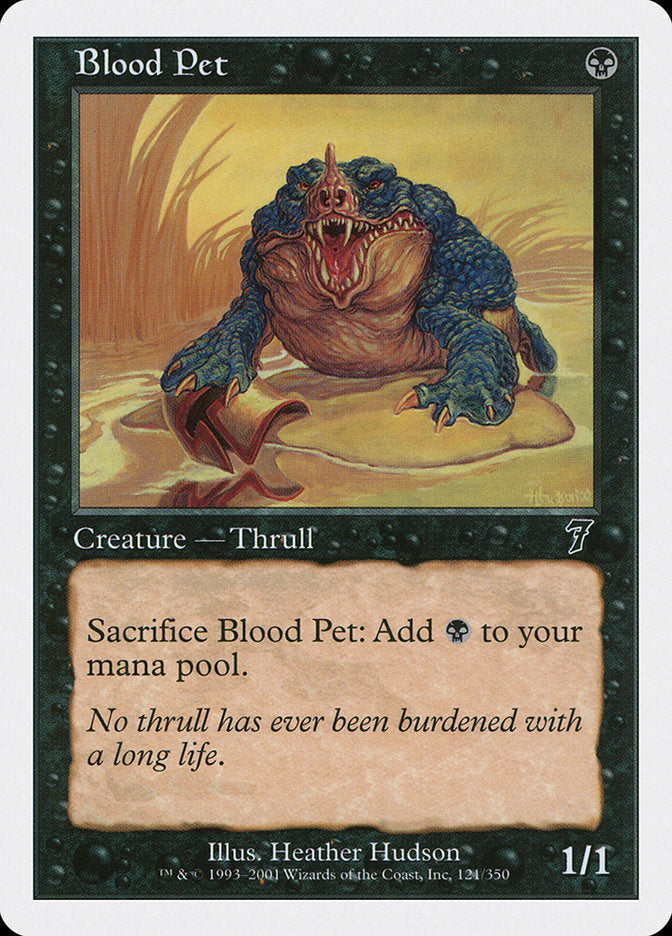 Blood Pet [Seventh Edition] | Card Citadel