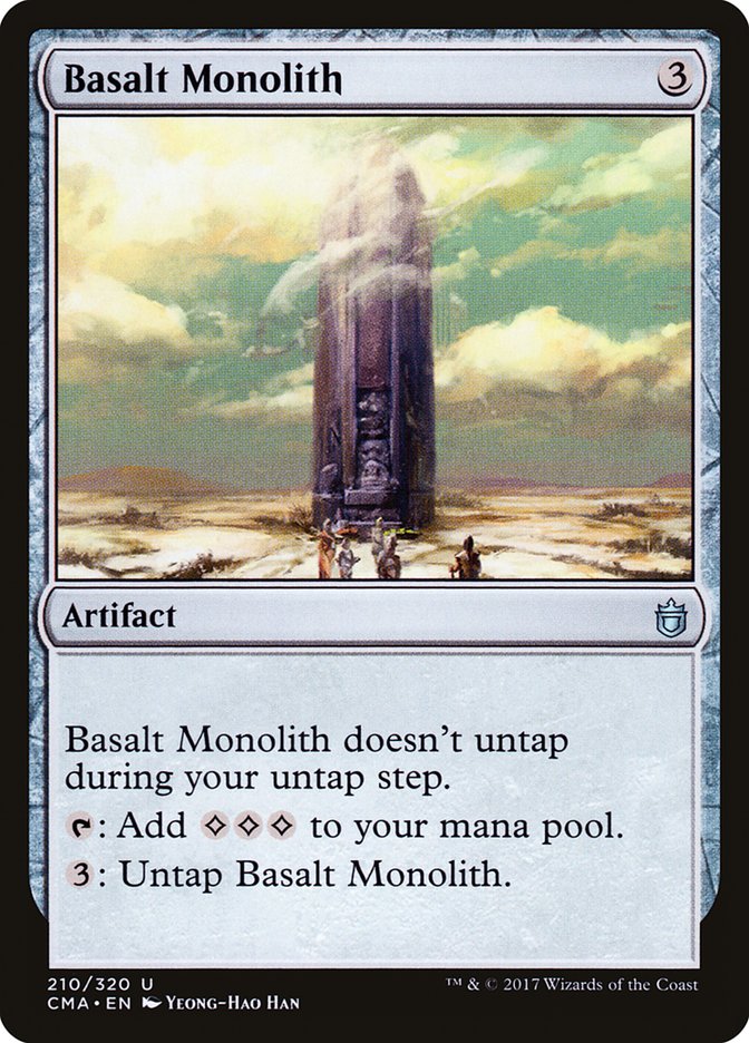 Basalt Monolith [Commander Anthology] | Card Citadel