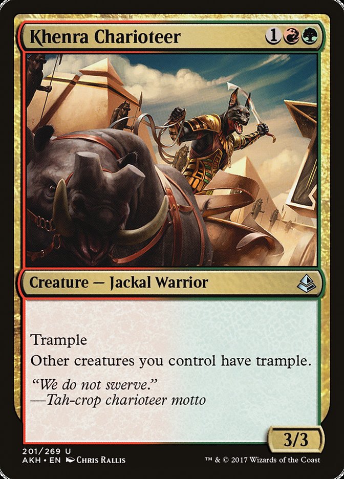 Khenra Charioteer [Amonkhet] | Card Citadel