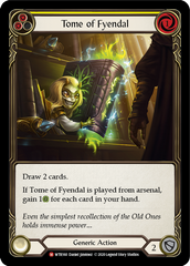 Tome of Fyendal [U-WTR160] (Welcome to Rathe Unlimited)  Unlimited Rainbow Foil | Card Citadel
